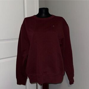 Burgundy Champion Crewneck